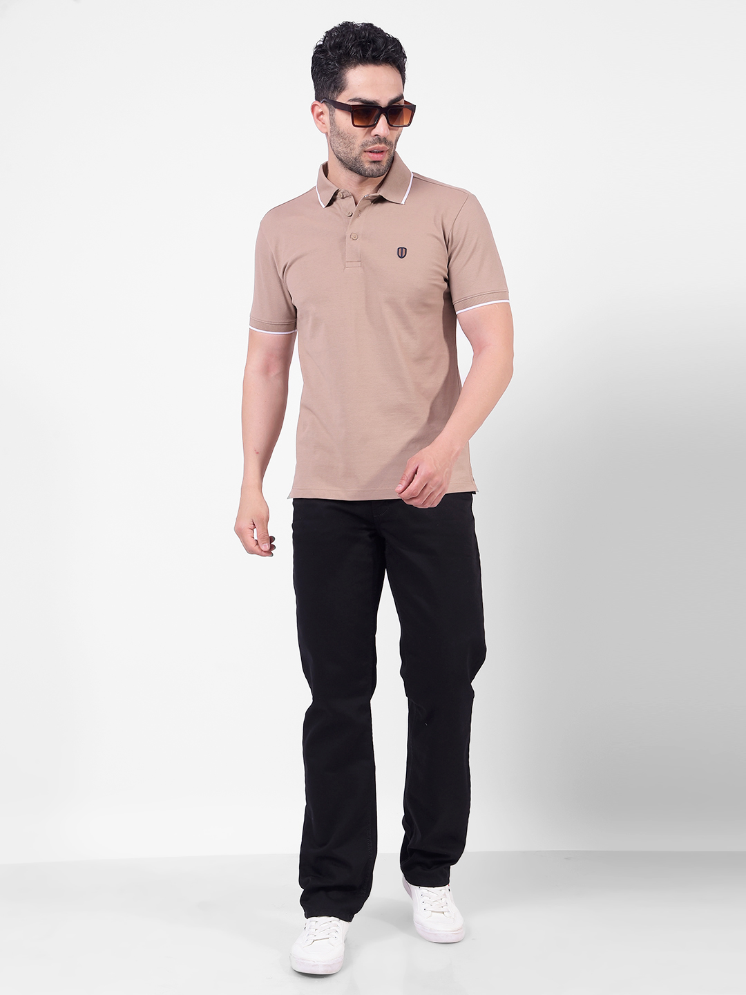 Numero Uno Men Black Regular Fit Sustainable Stretchsble Jeans